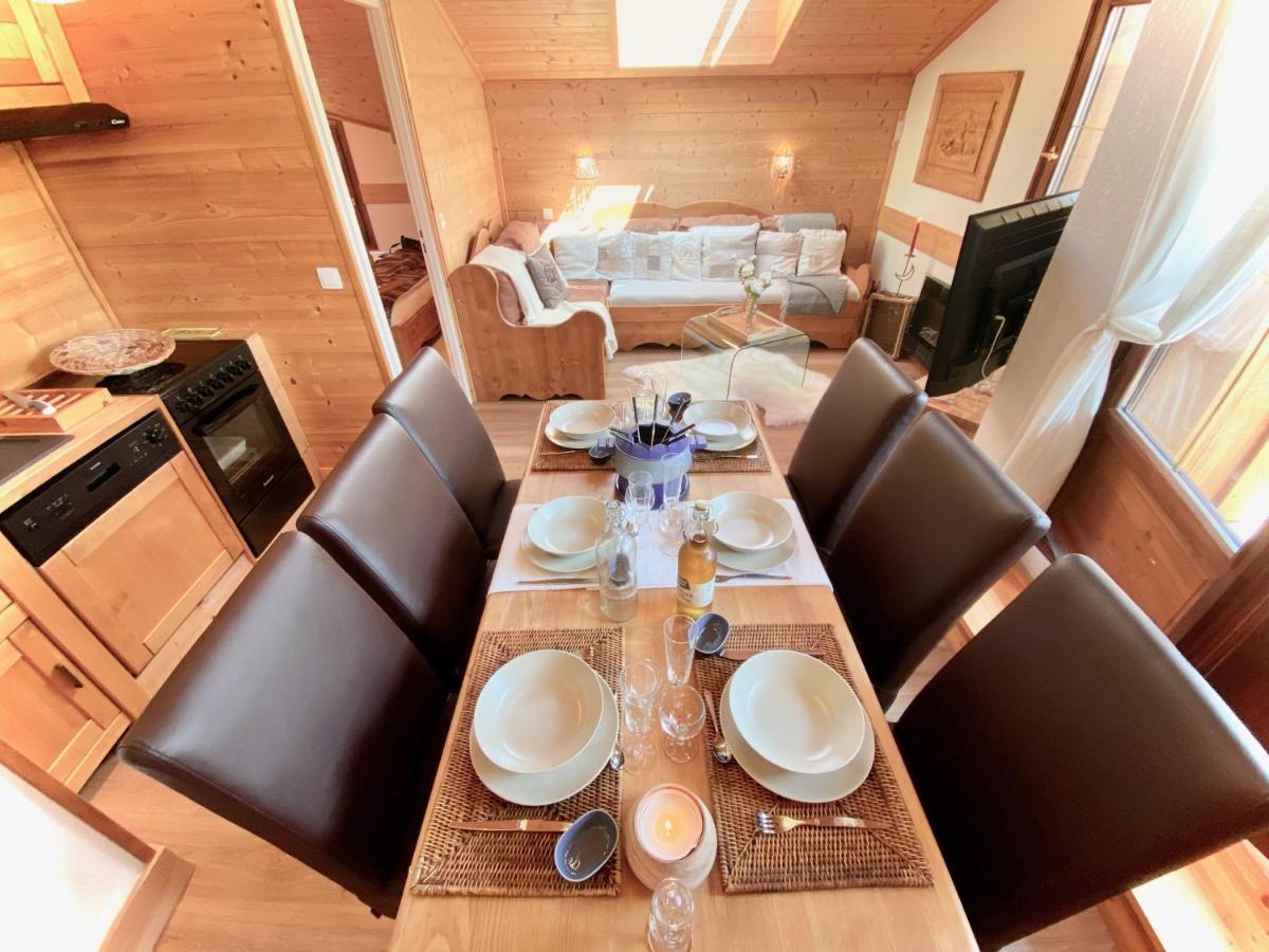 Appt 3Ch, Au Pied Des Pistes A La Deco Soignee Apartment Flumet Luaran gambar
