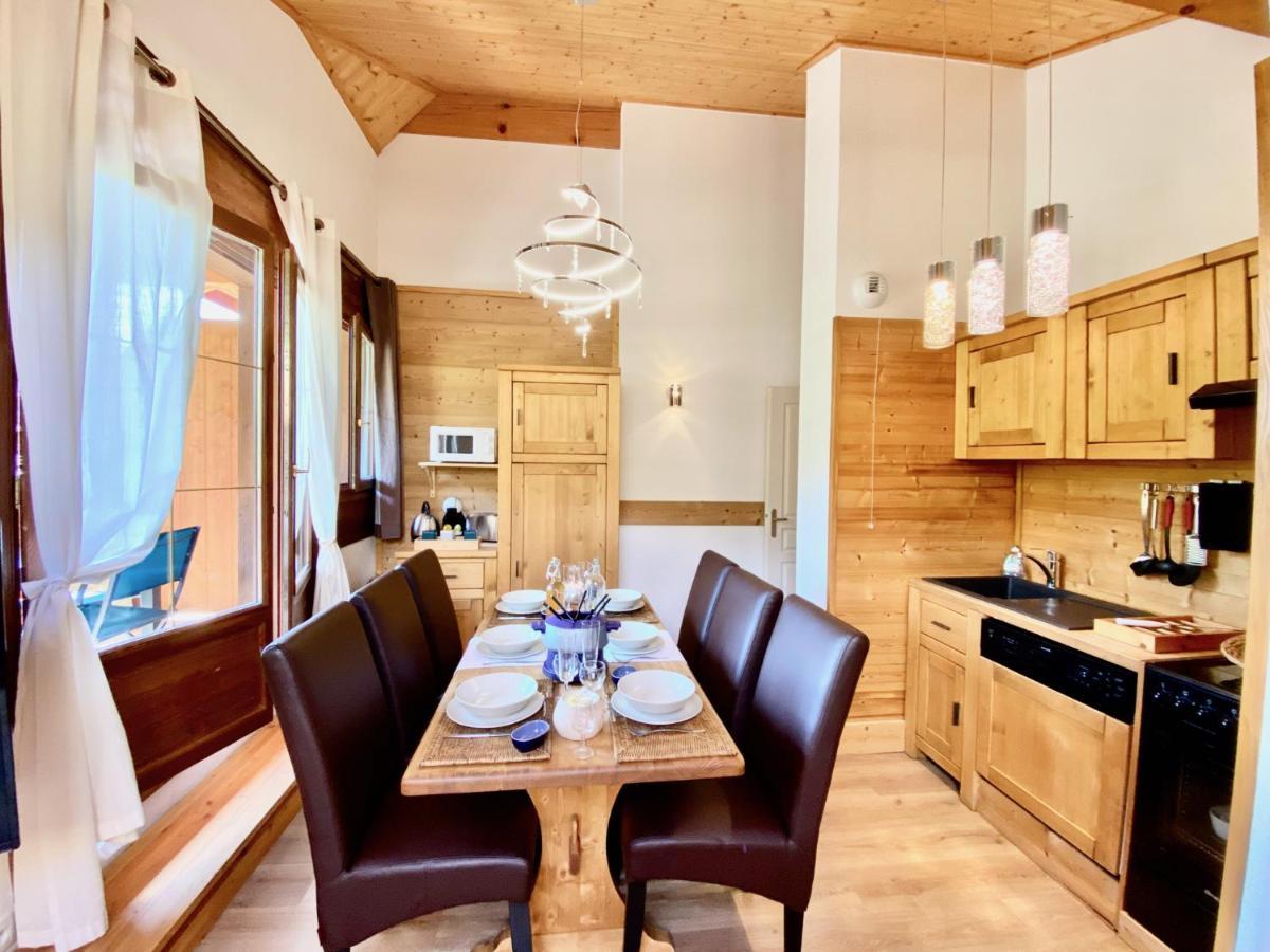 Appt 3Ch, Au Pied Des Pistes A La Deco Soignee Apartment Flumet Luaran gambar